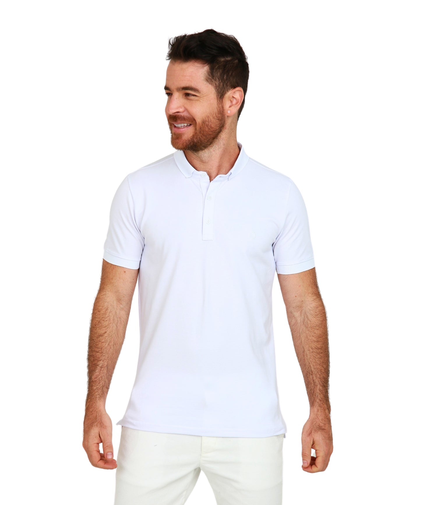 POLO BASICA BLANCO