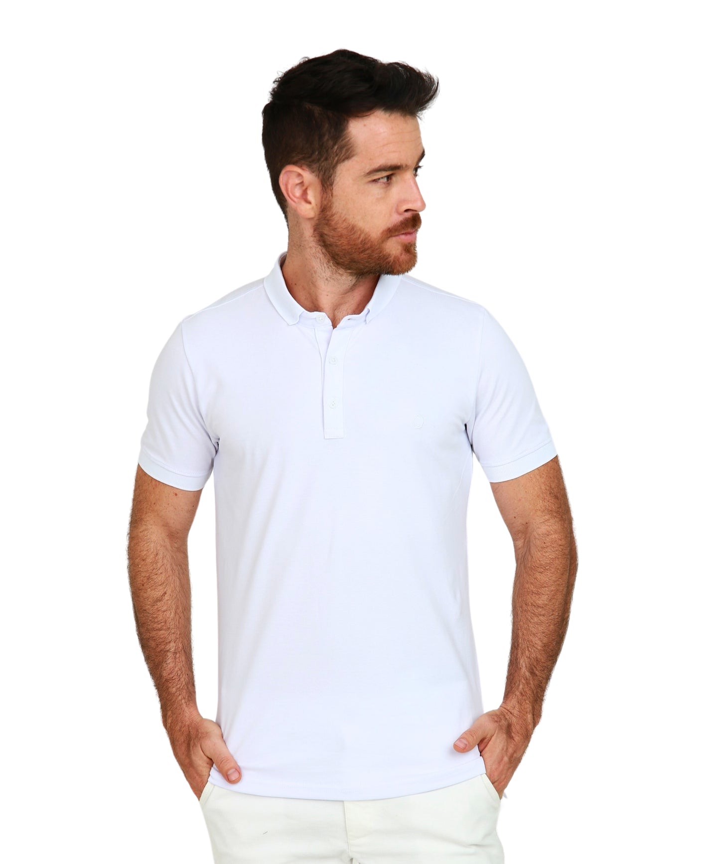 POLO BASICA BLANCO