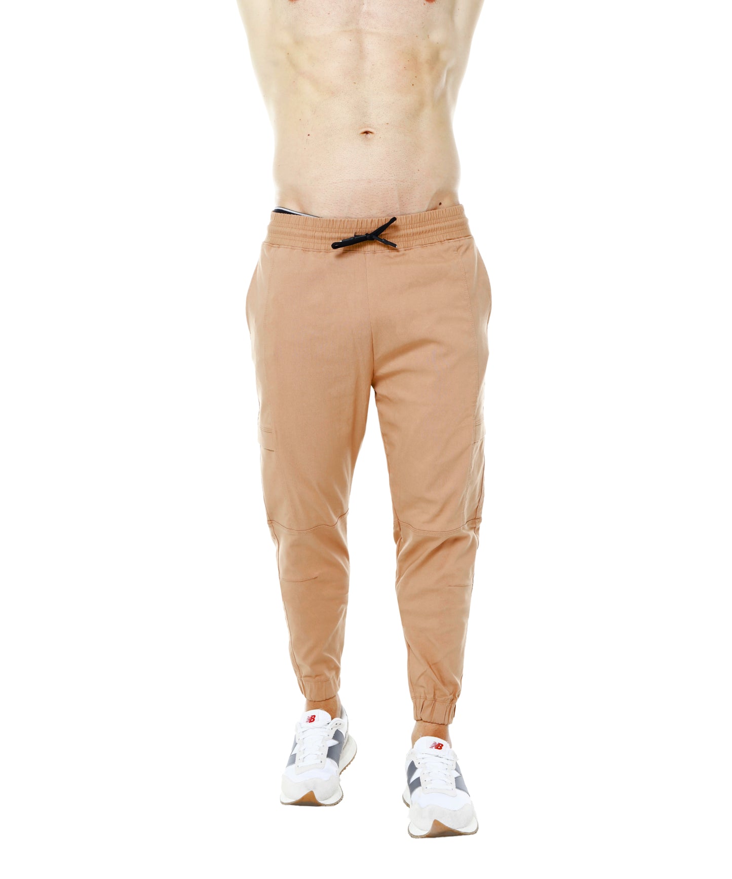 JOGGER TIPO CARGO ALMENDRA