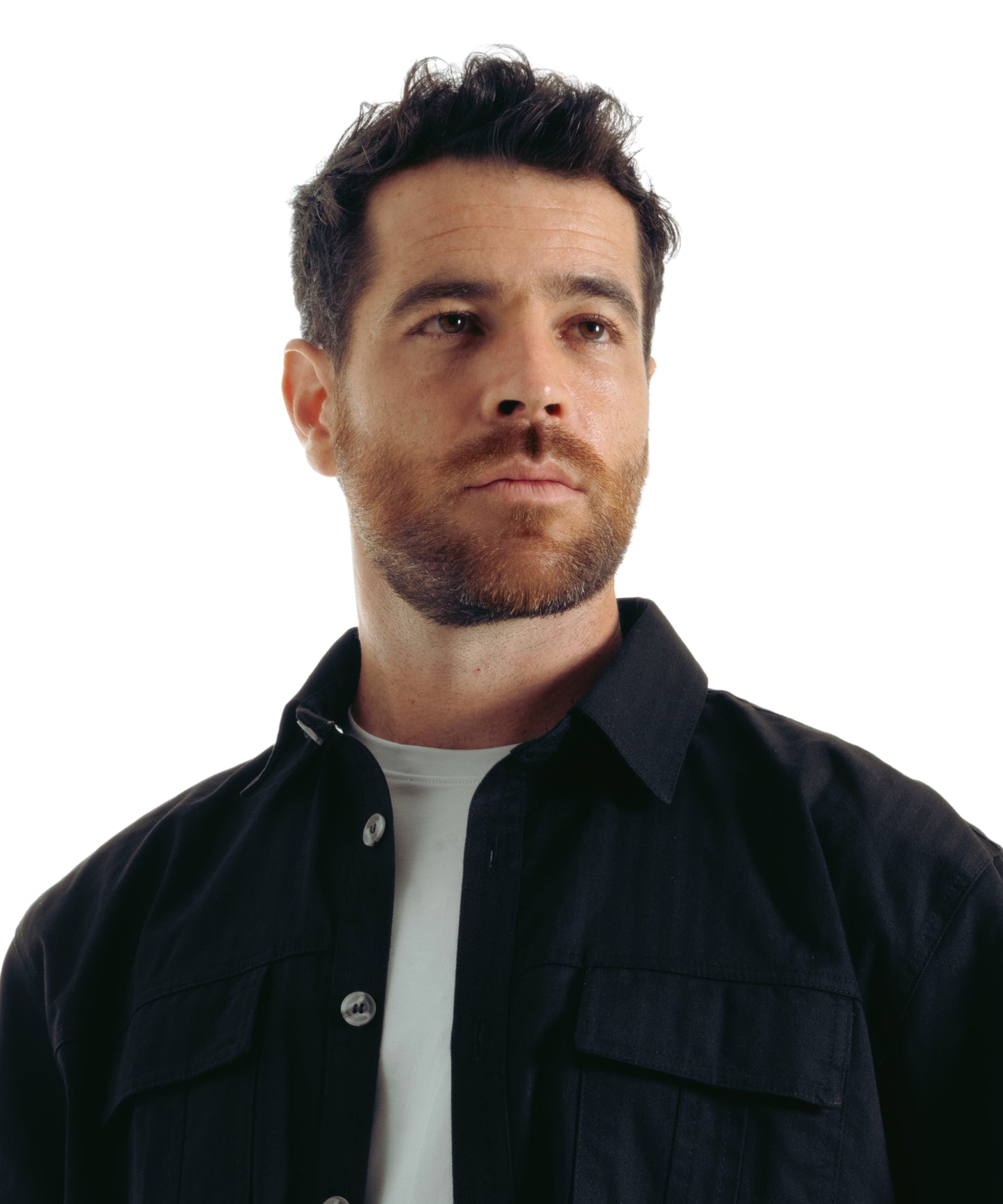 CHAQUETA CASUAL CARGO NEGRO