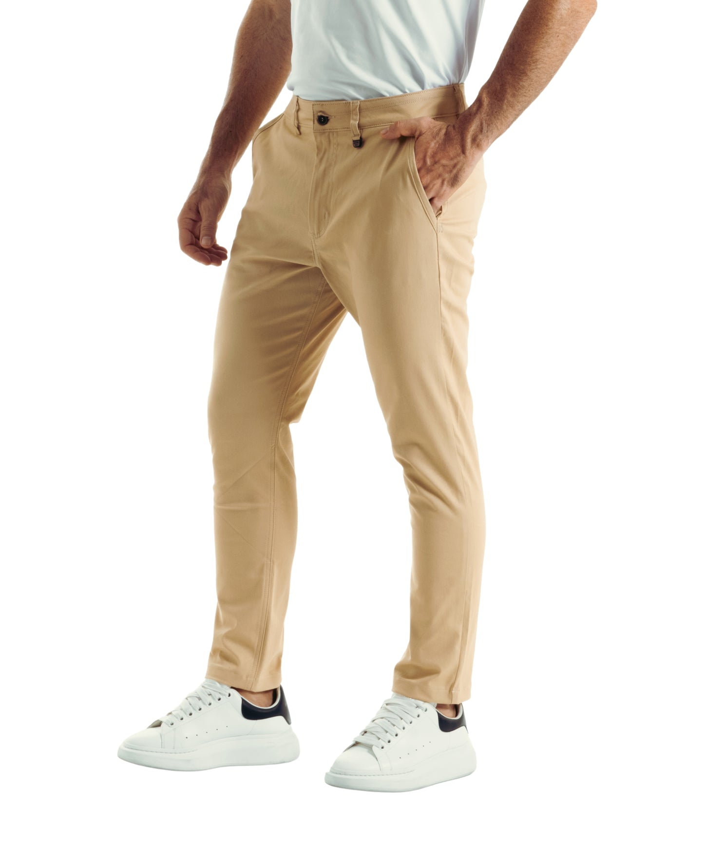 PANTALON CLASICO DRIL KAKI