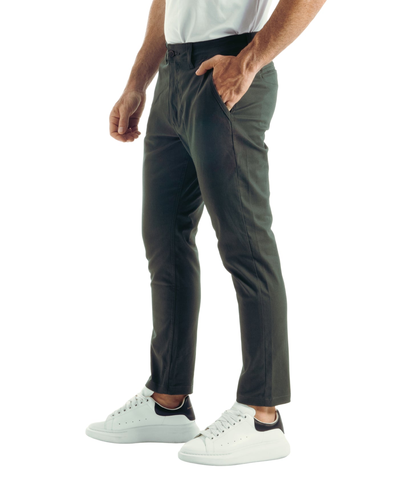 PANTALON CLASICO VERDE