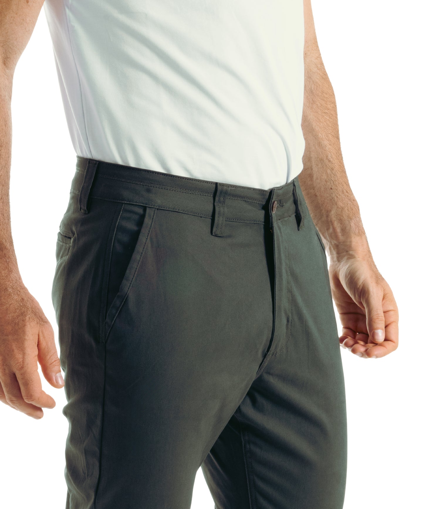 PANTALON CLASICO VERDE