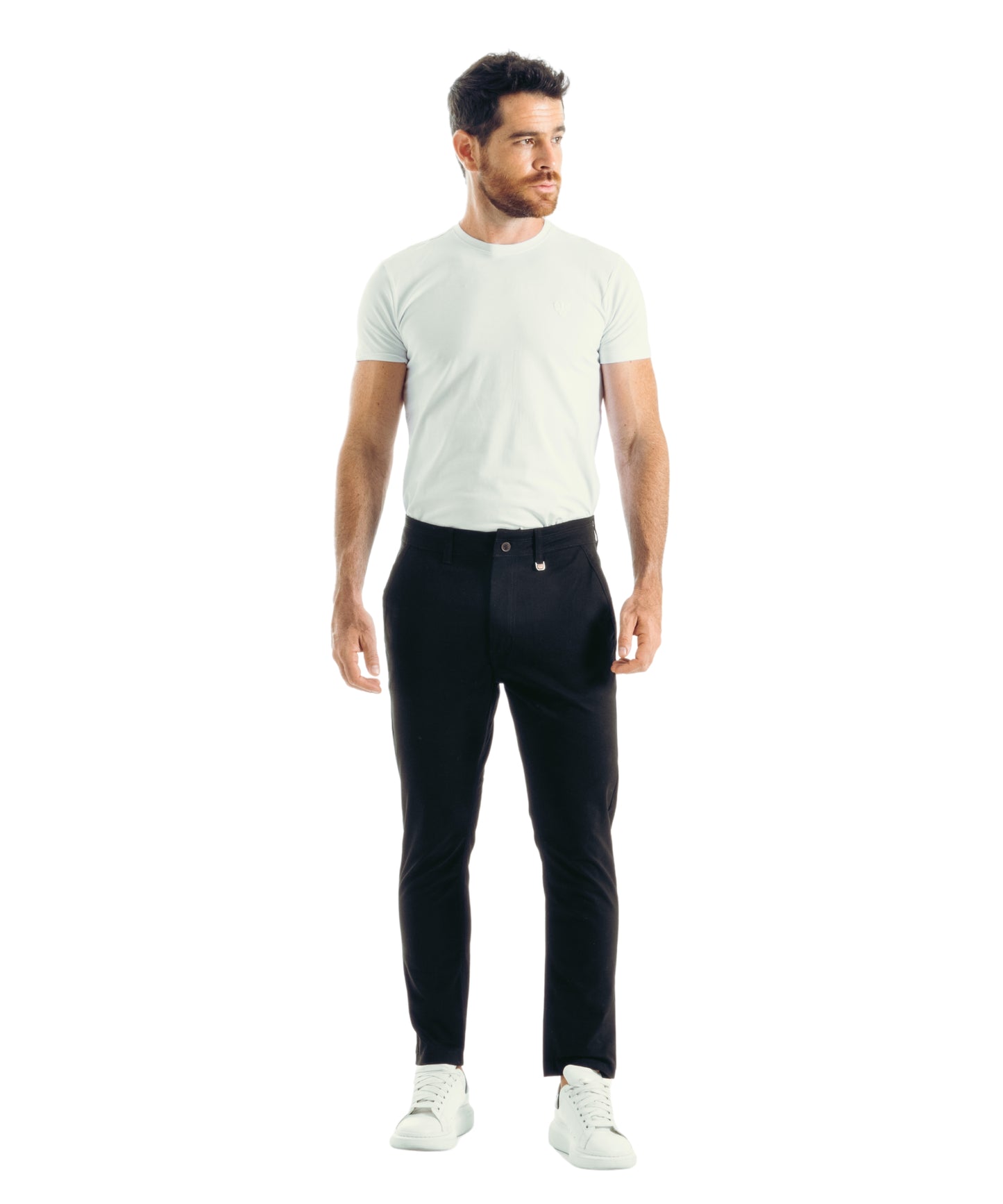 PANTALON CLASICO DRIL NEGRO
