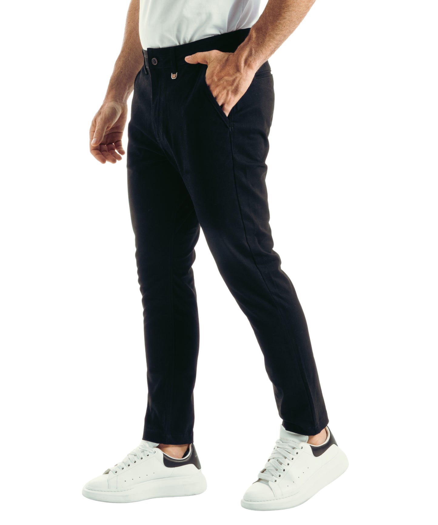 PANTALON CLASICO DRIL NEGRO