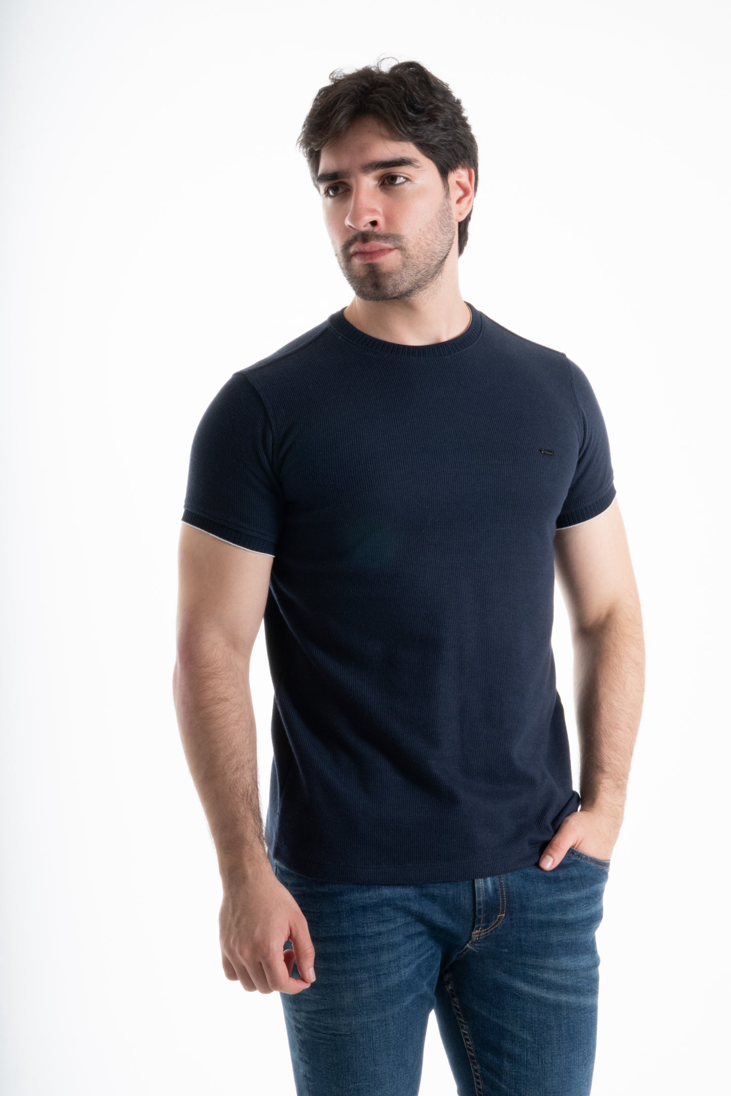 CAMISETA CORDUROY NAVY