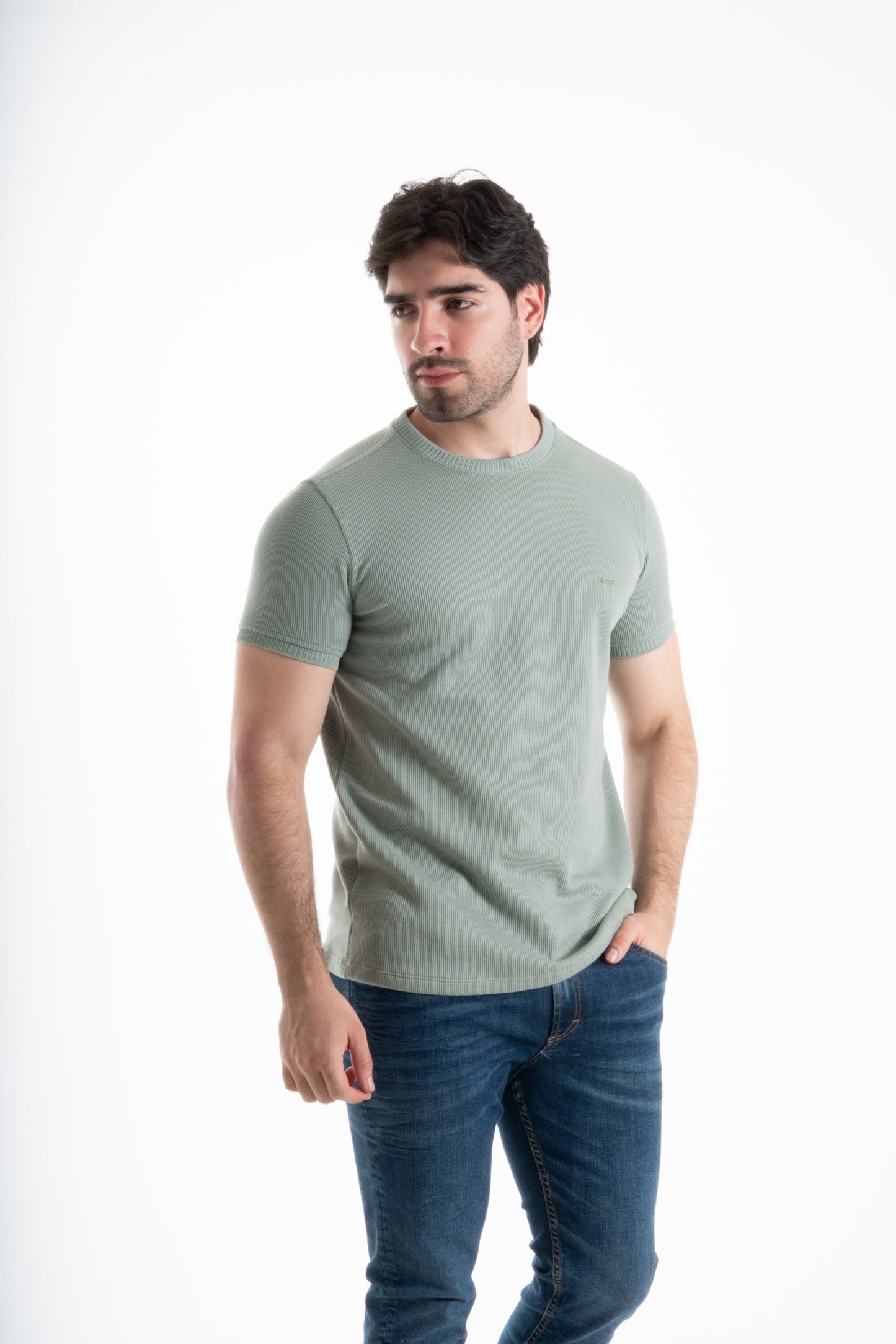 CAMISETA CORDUROY VERDE