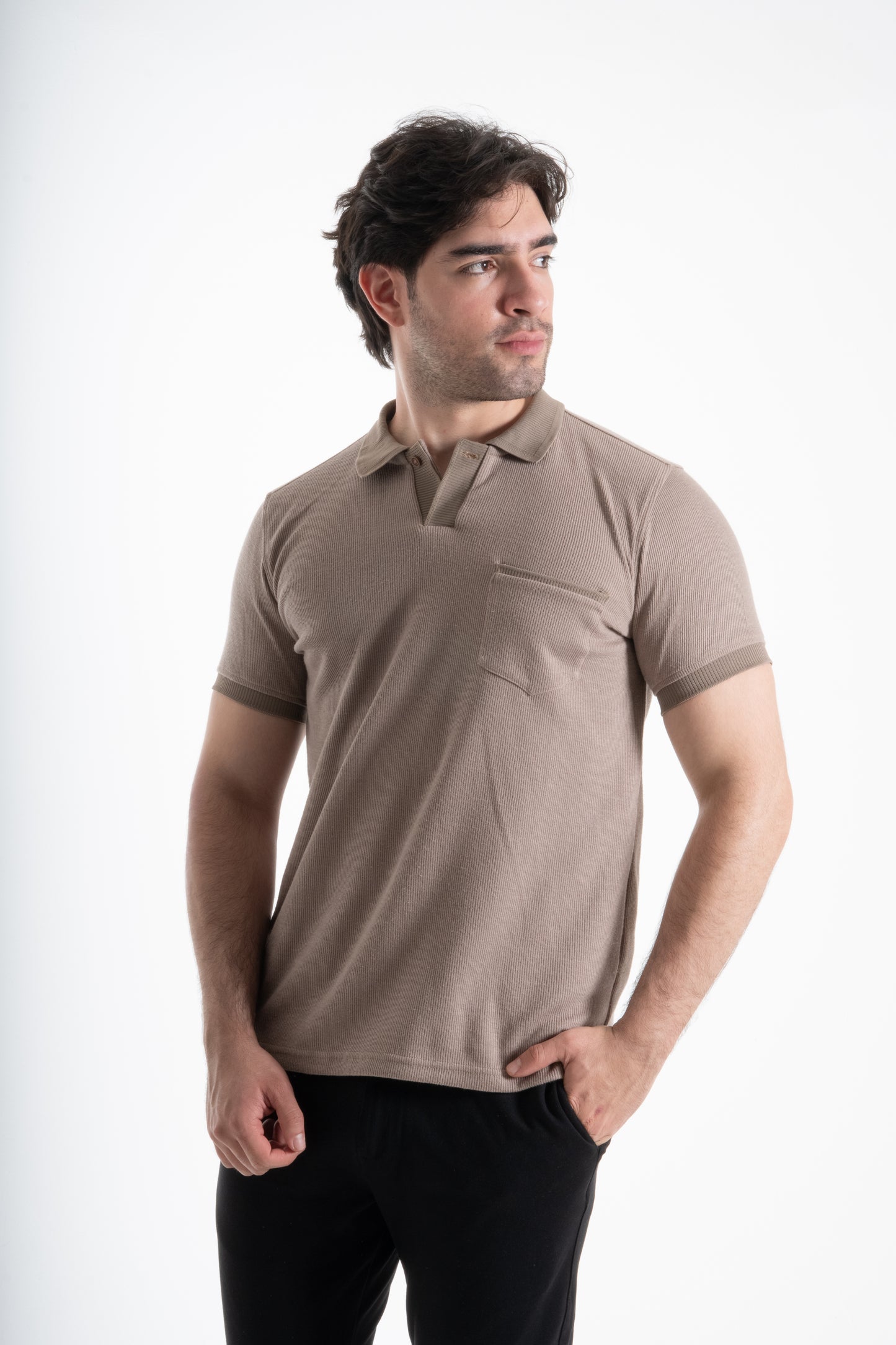 POLO PERILLA DEPORTIVA CAMEL