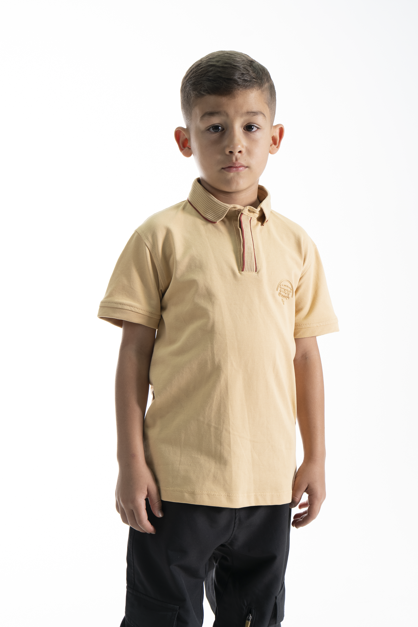POLO PARA NIÑOS CLASICA TRIGO