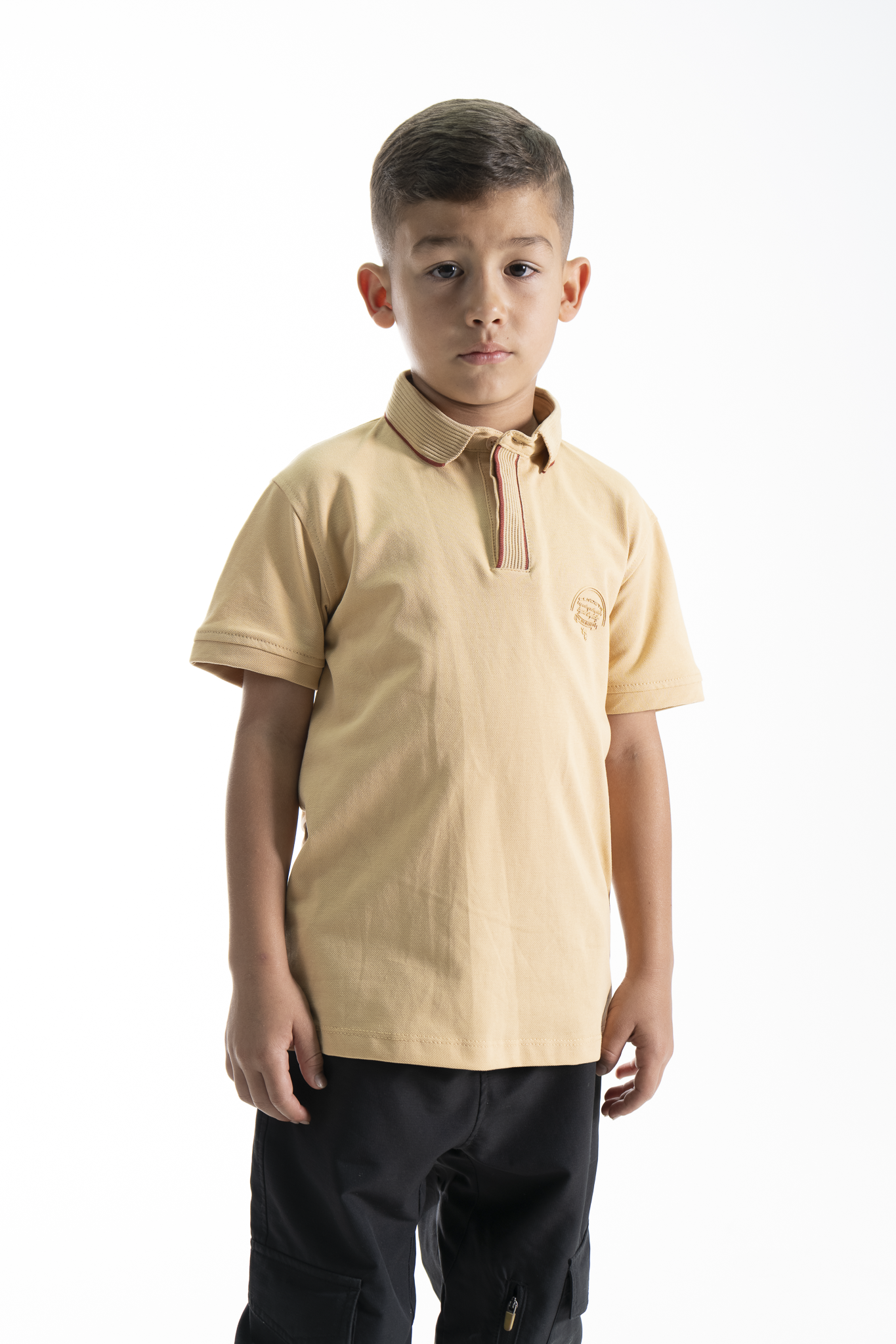 POLO PARA NIÑOS CLASICA TRIGO