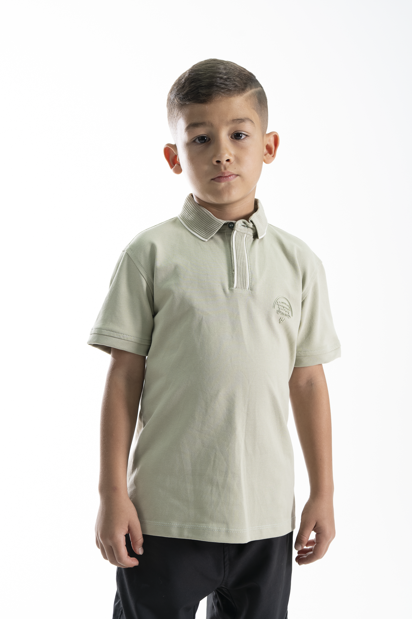 POLO PARA NIÑOS CLASICA VERDE