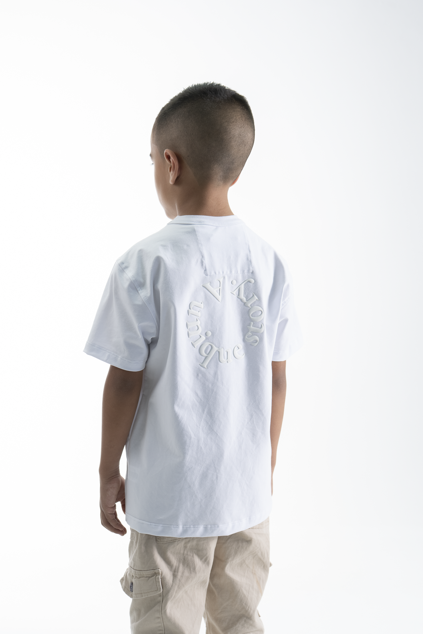 CAMISETA PARA NIÑOS BLANCO