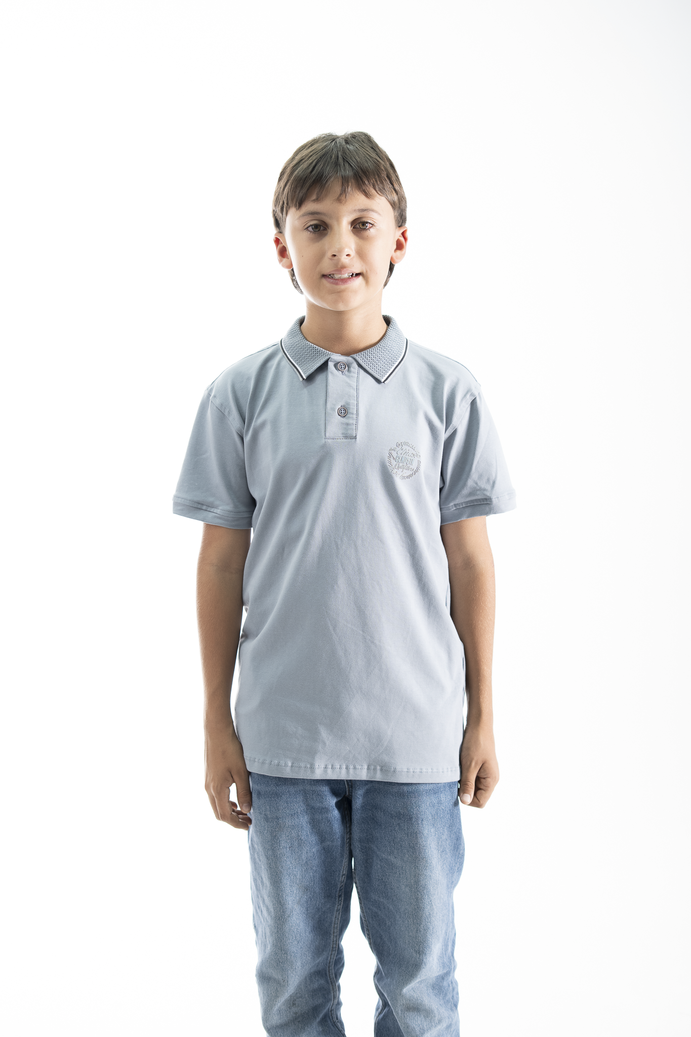POLO PARA NIÑOS CLASICA AZUL