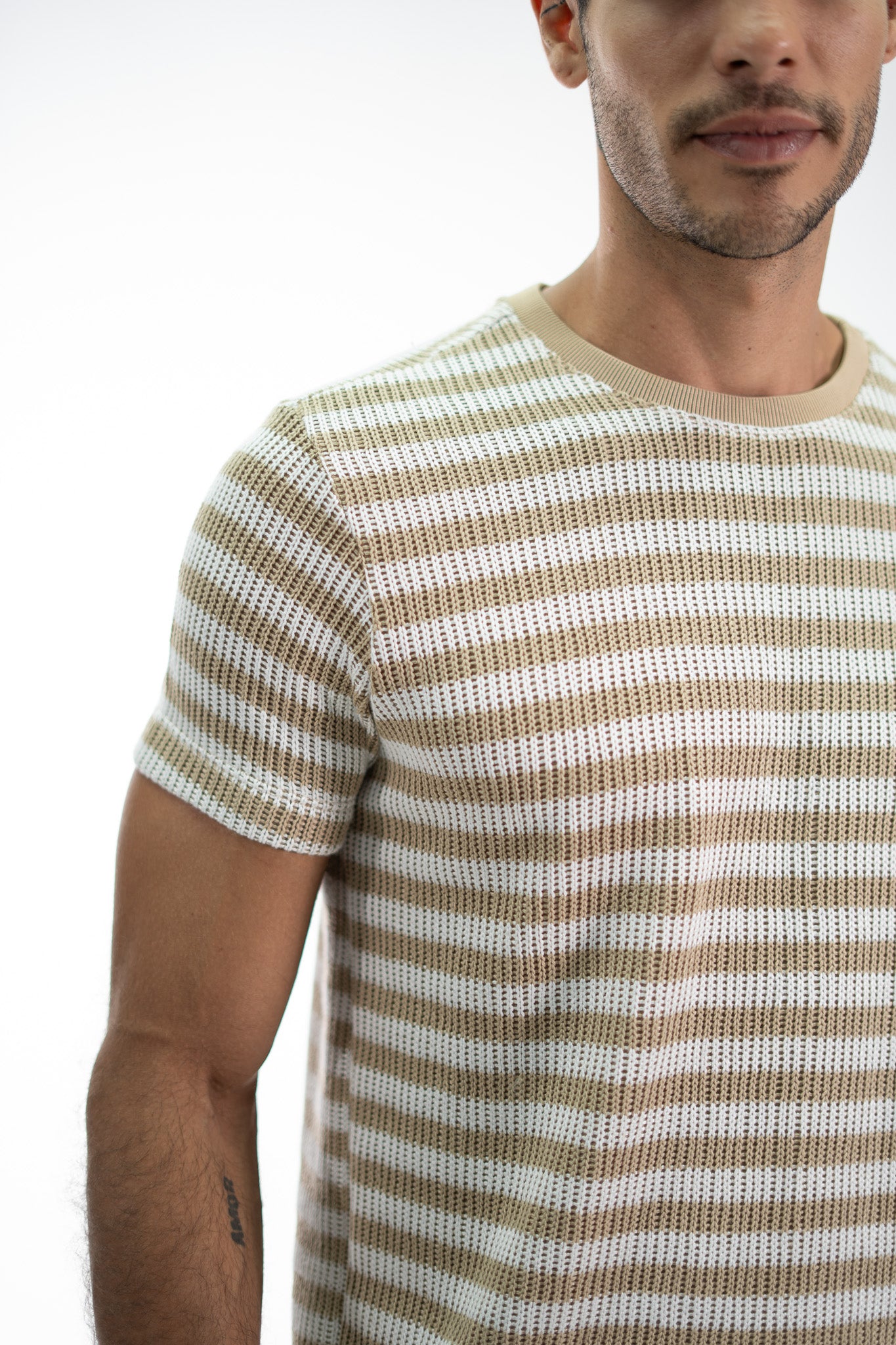 CAMISETA TEJIDA CAMEL