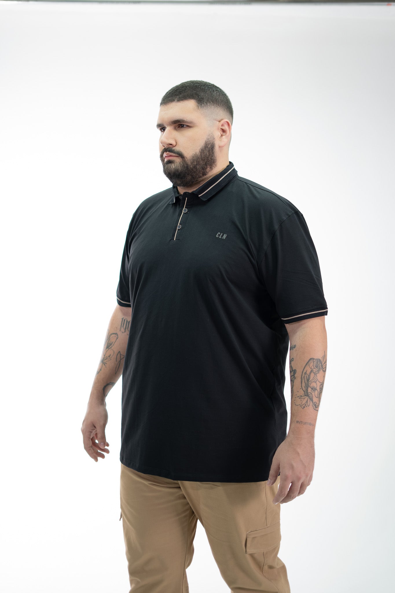 POLO NATURAL NEGRA
