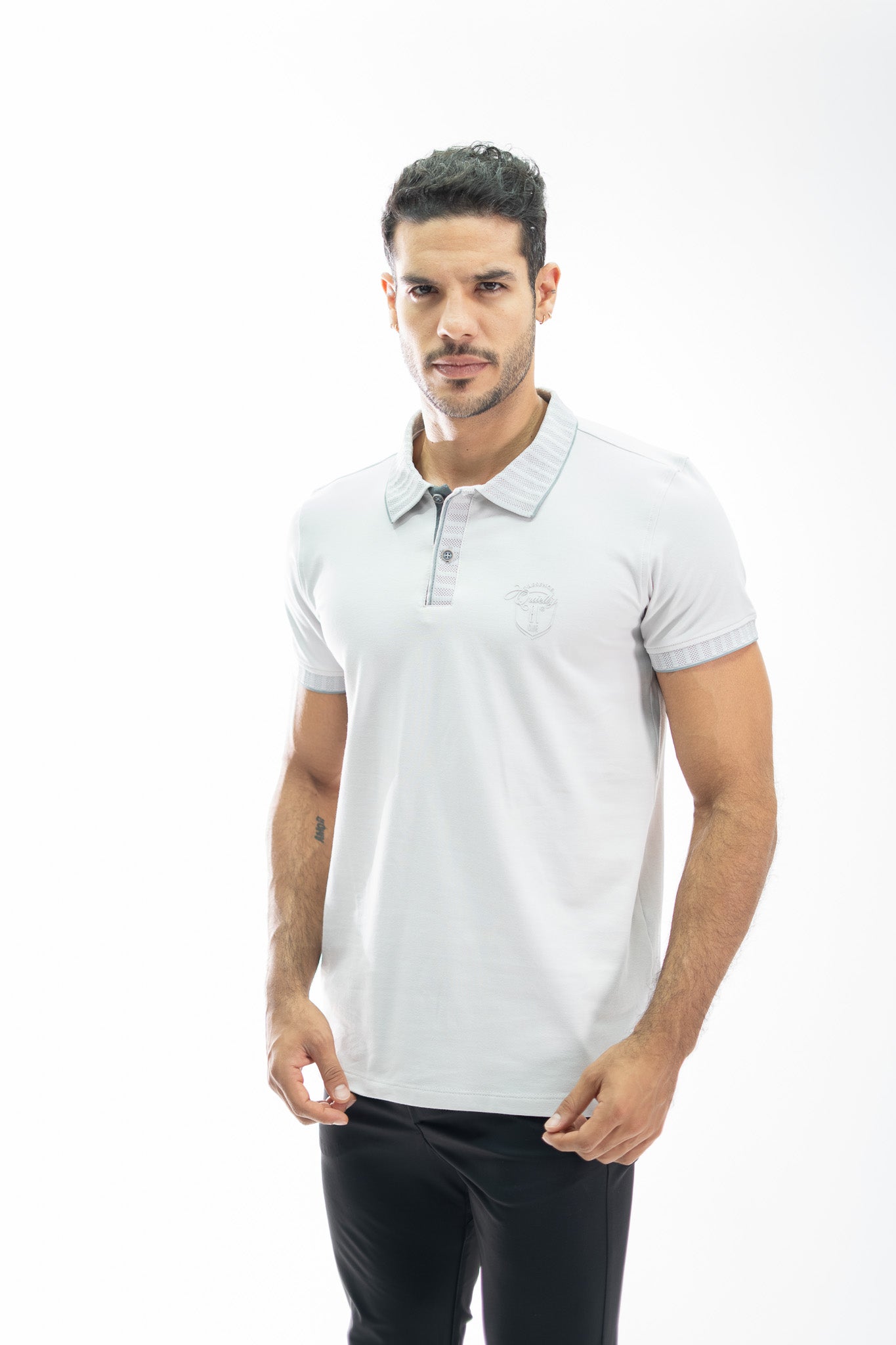 POLO CLASICA GRIS CLARO