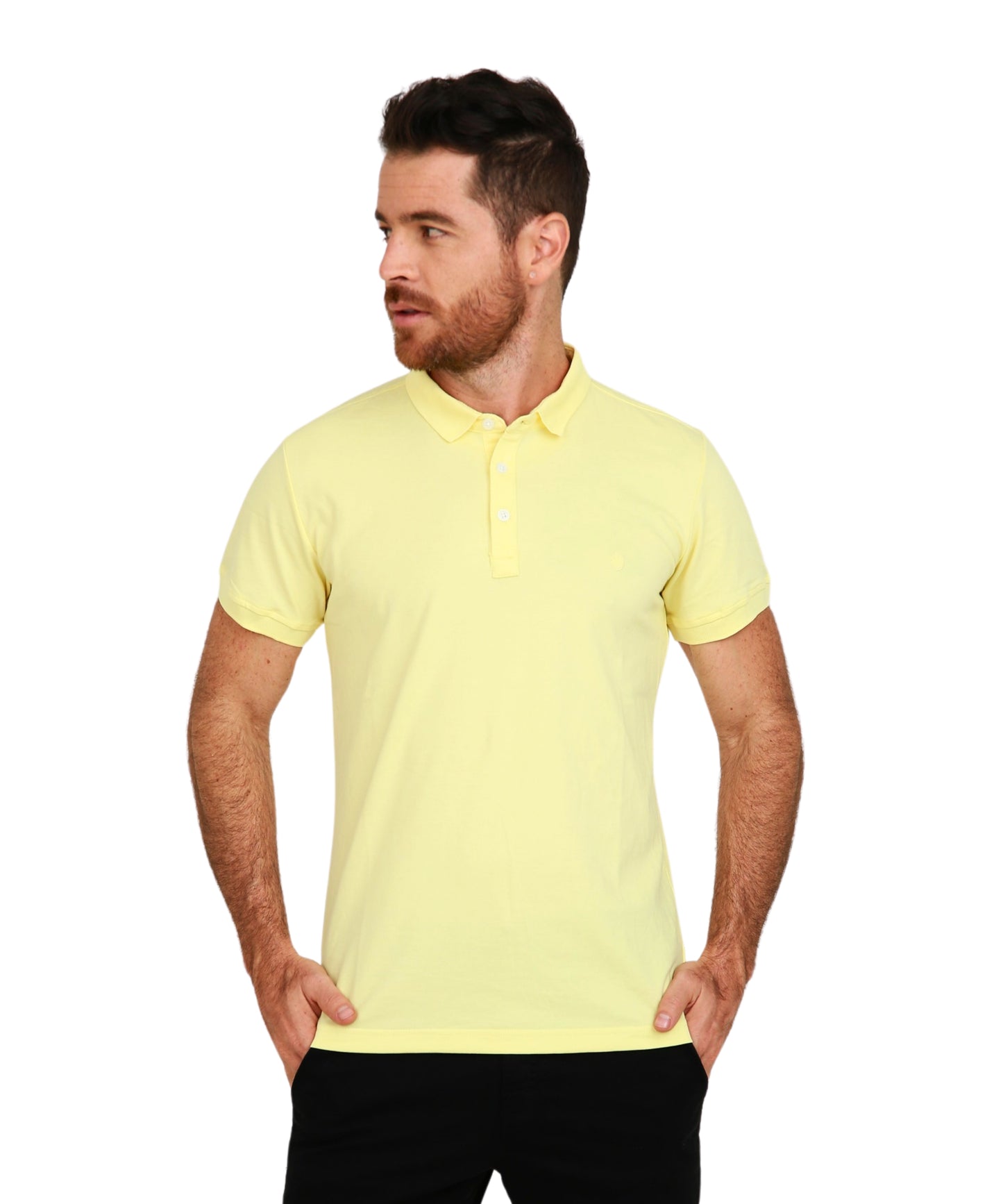 Polo Básica Amarillo