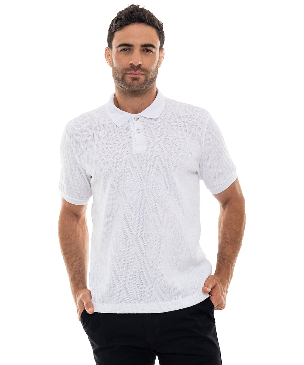 Polo Jersey Blanca