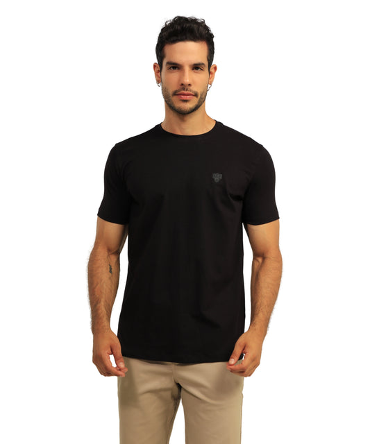 3 Camisetas negras para hombre