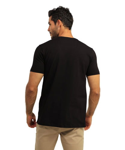 3 Camisetas negras para hombre