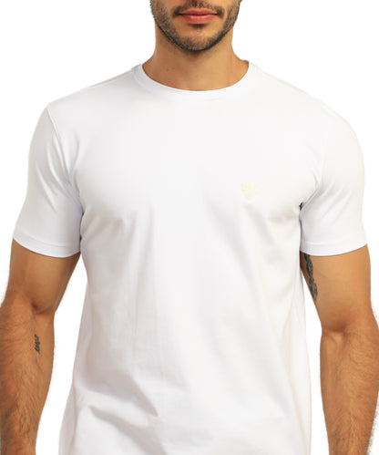 3 Camisetas básicas para hombre Blancas