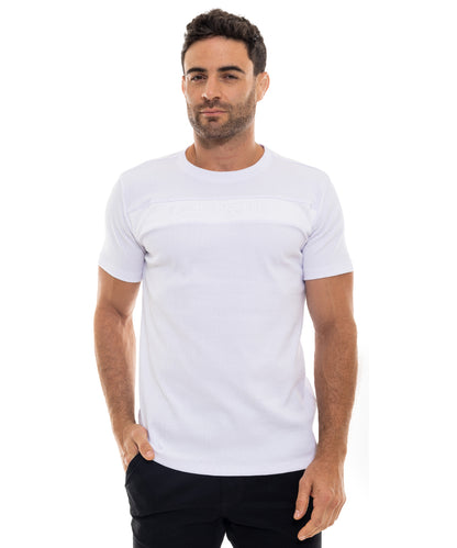 Camiseta Rib Blanca