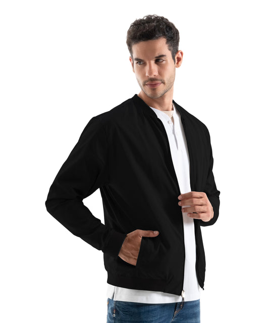 CHAQUETA BOMBER LIGERA NEGRO