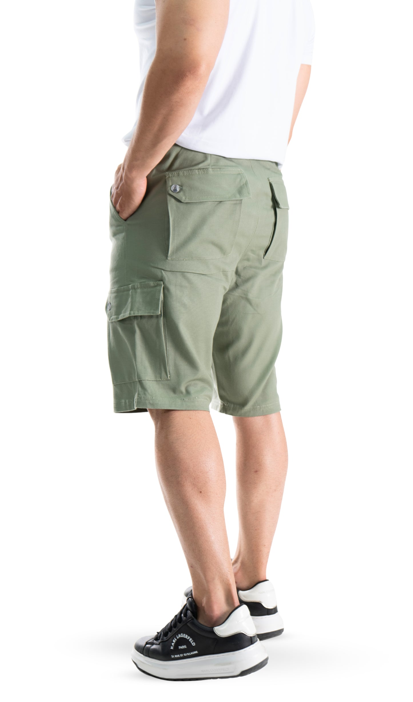 BERMUDA CASUAL CARGO VERDE