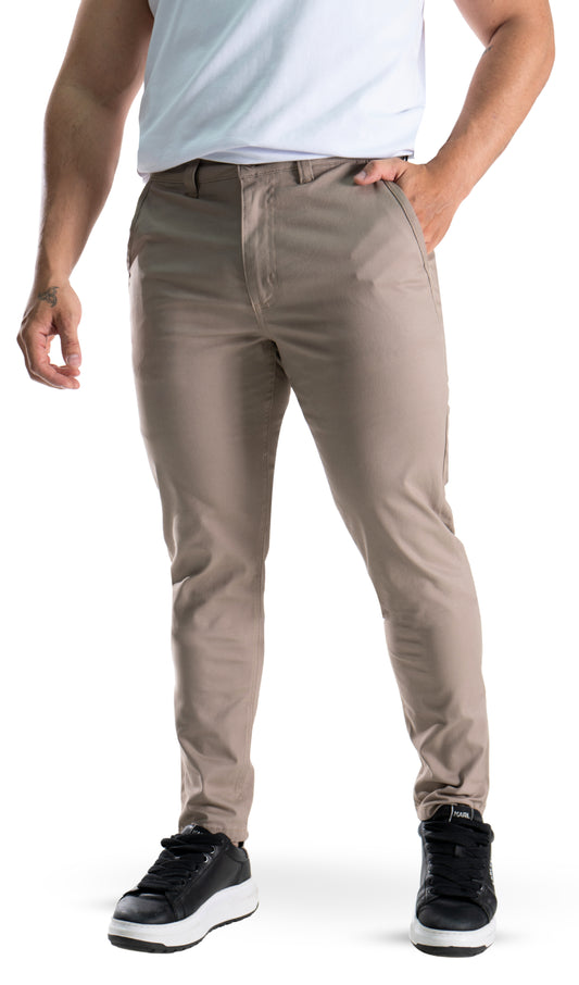 PANTALON CLASICO BEIGE