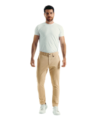 PANTALON CLASICO DRIL KAKI