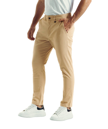 PANTALON CLASICO DRIL KAKI