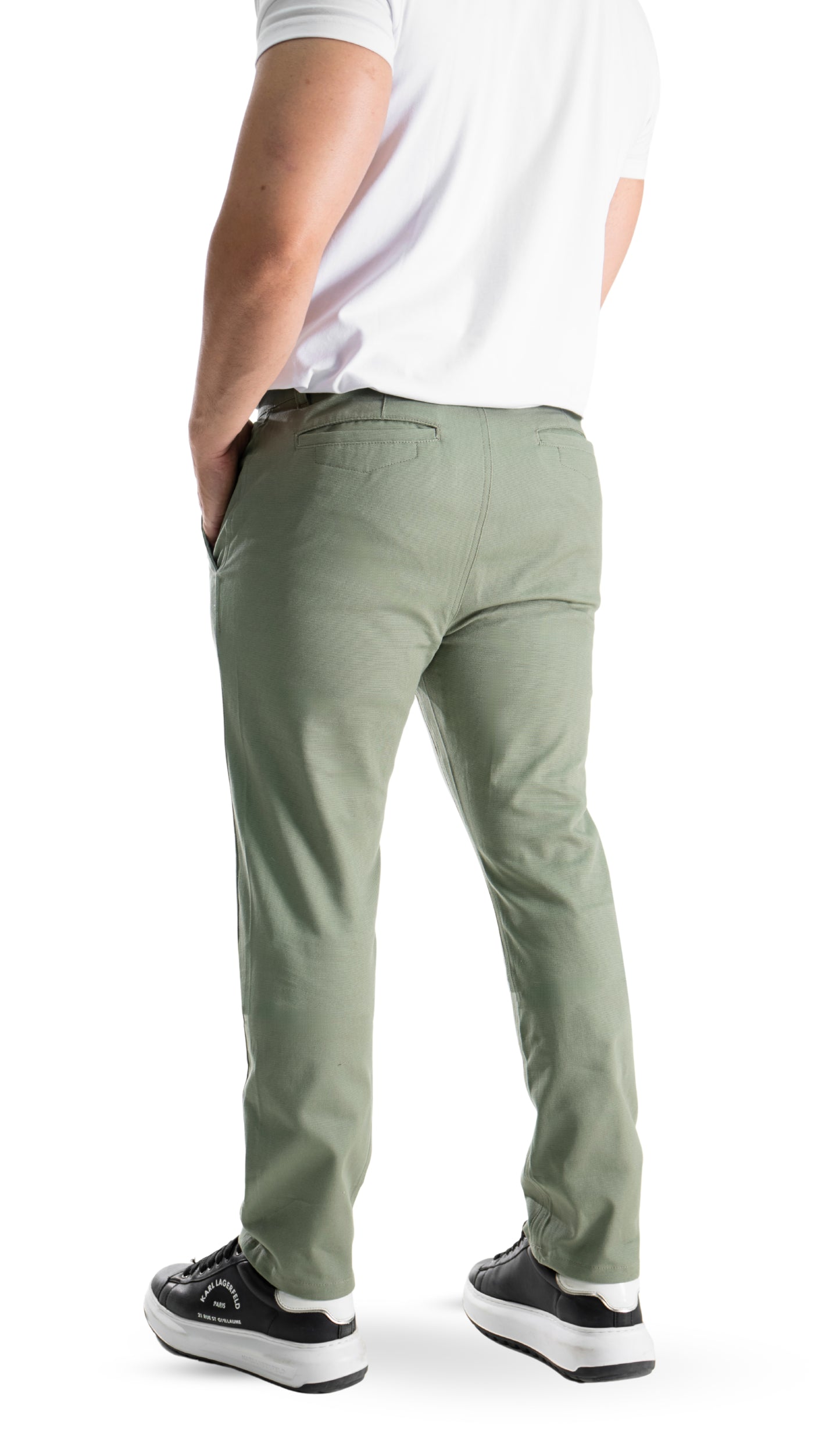 PANTALON CANVAS VERDE