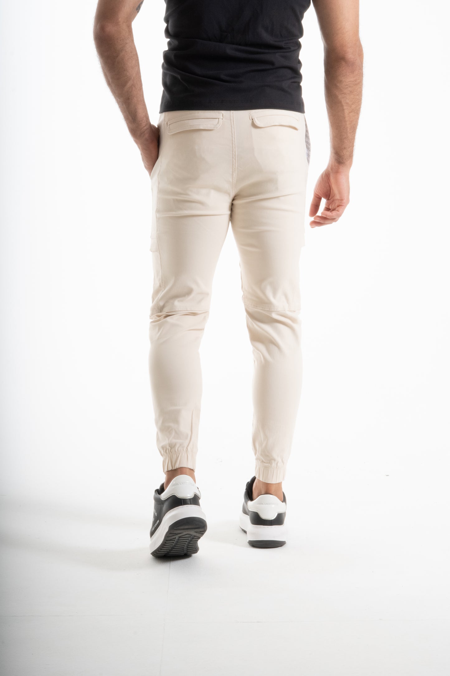 JOGGER TIPO CARGO BEIGE