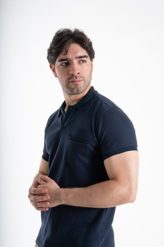POLO PERILLA DEPORTIVA NAVY