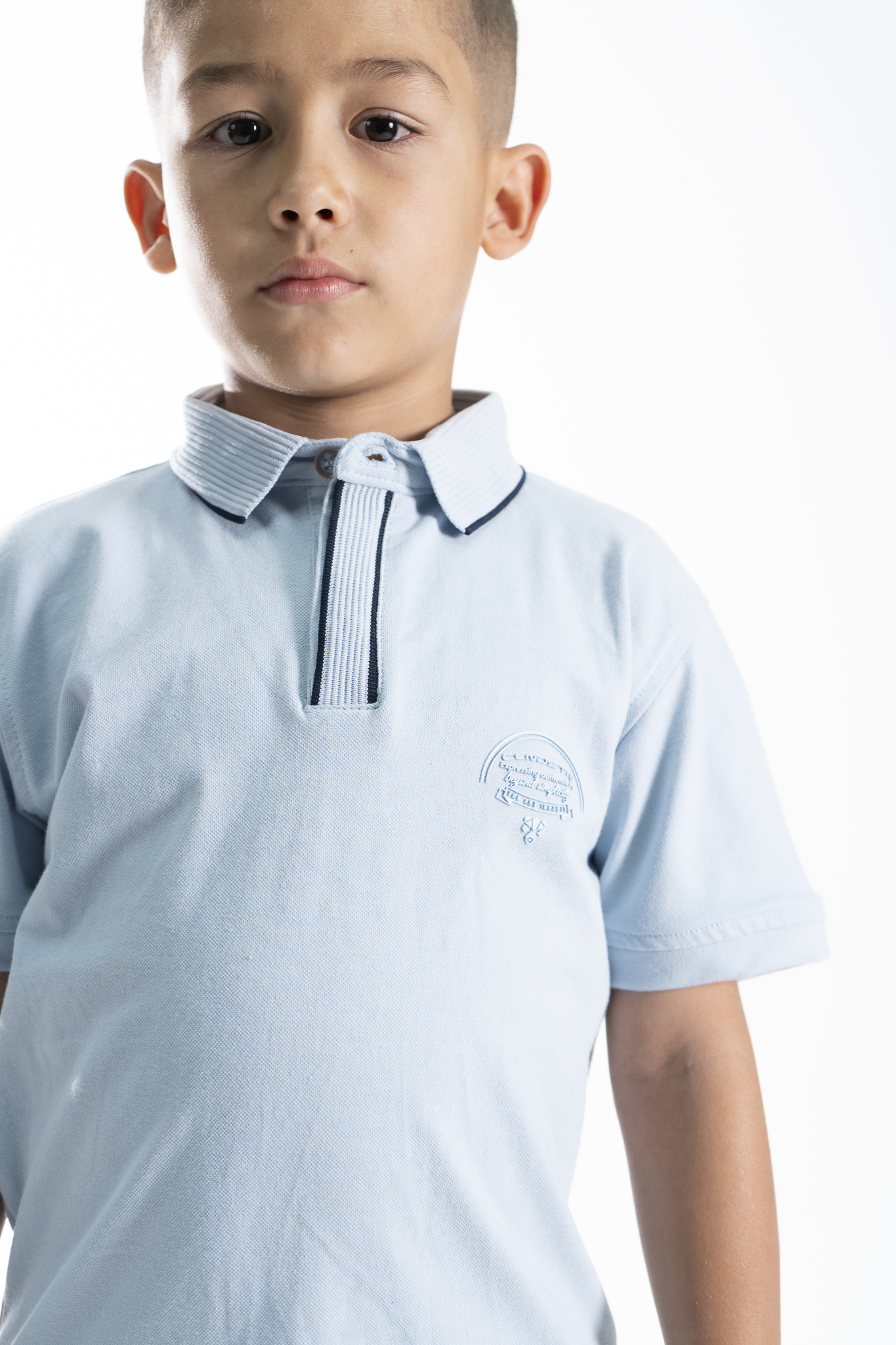 POLO PARA NIÑOS CLASICA AZUL
