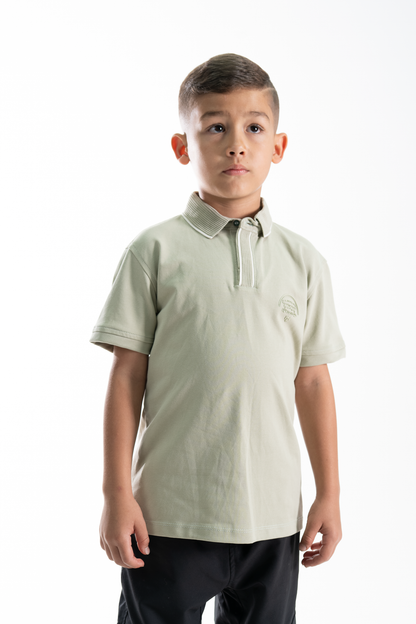 POLO PARA NIÑOS CLASICA VERDE