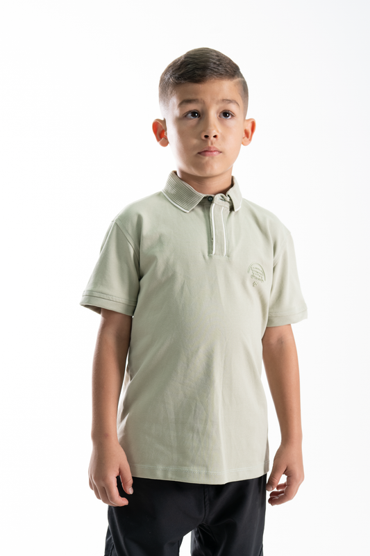 POLO PARA NIÑOS CLASICA VERDE
