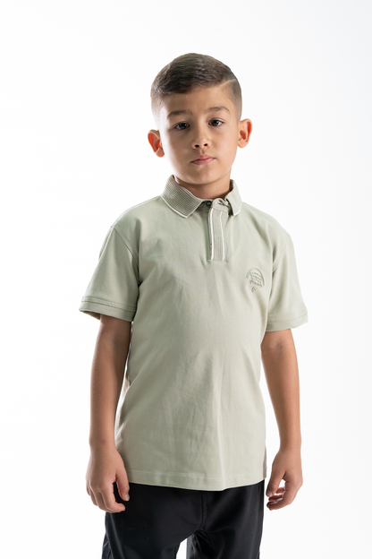 POLO PARA NIÑOS CLASICA VERDE