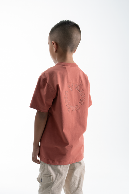 CAMISETA PARA NIÑOS LADRILLO