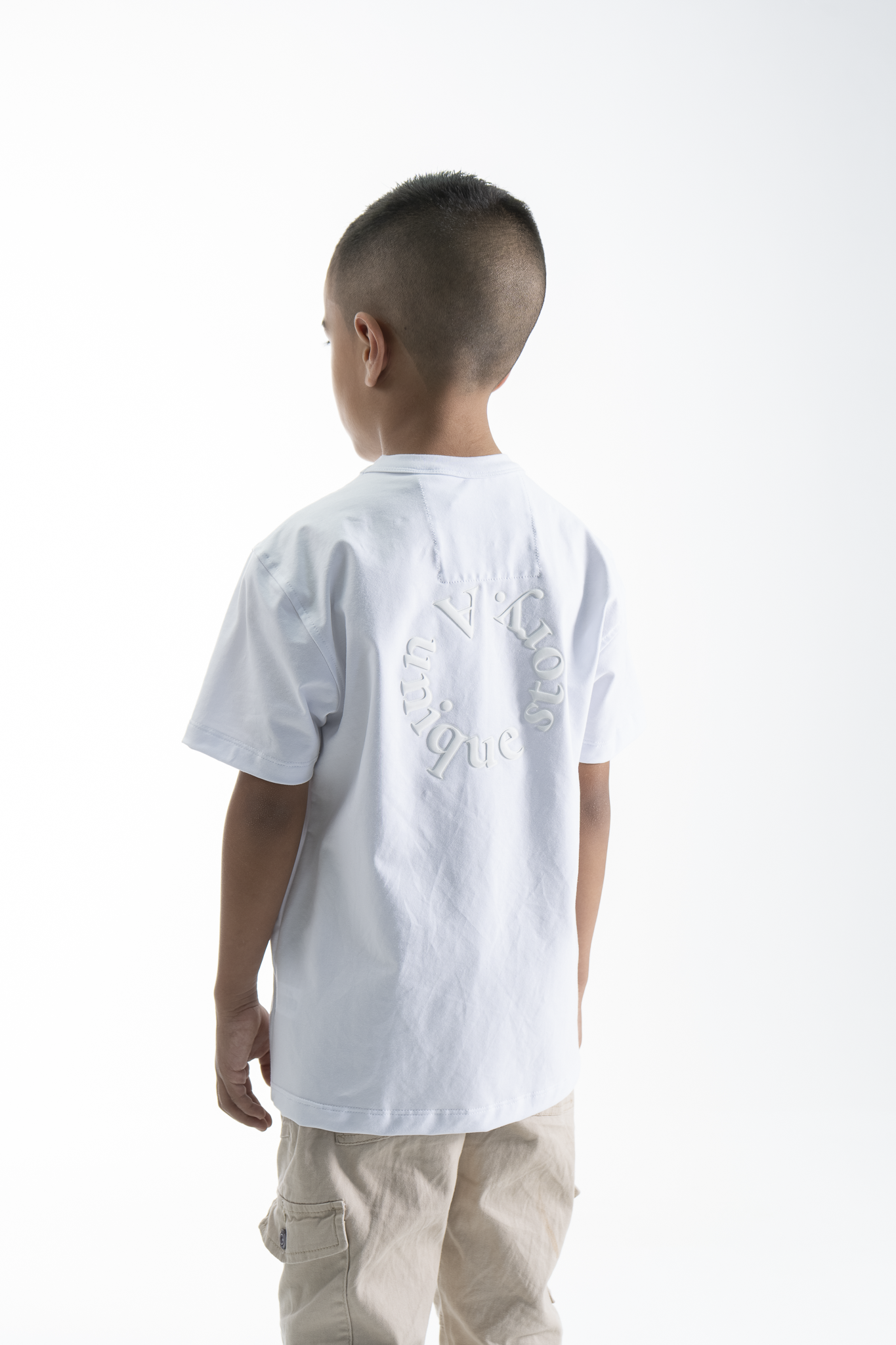 CAMISETA PARA NIÑOS BLANCO