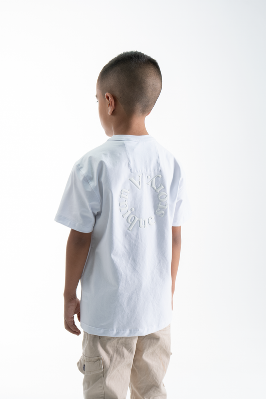 CAMISETA PARA NIÑOS BLANCO