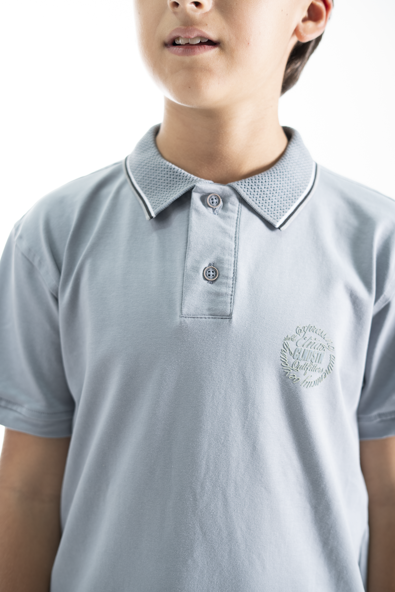 POLO PARA NIÑOS CLASICA AZUL