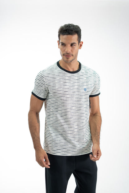 CAMISETA A RAYAS NAVY