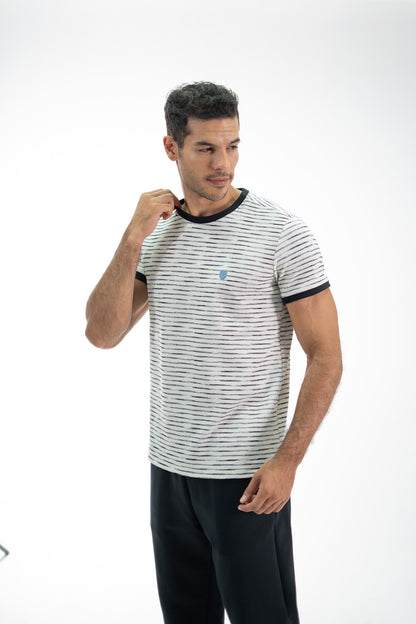 CAMISETA A RAYAS NAVY