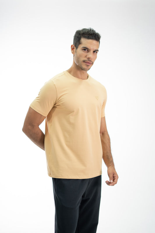 CAMISETA ESSENTIAL AMARILLO SORBETE