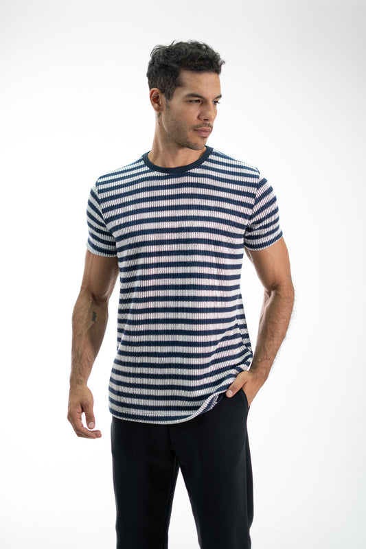 CAMISETA TEJIDA NAVY