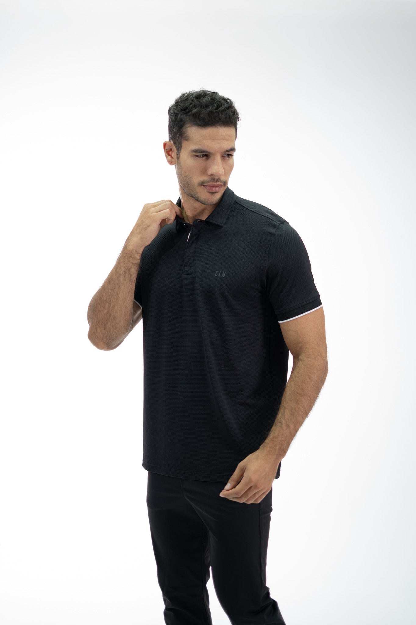 POLO BURBUJA NEGRO