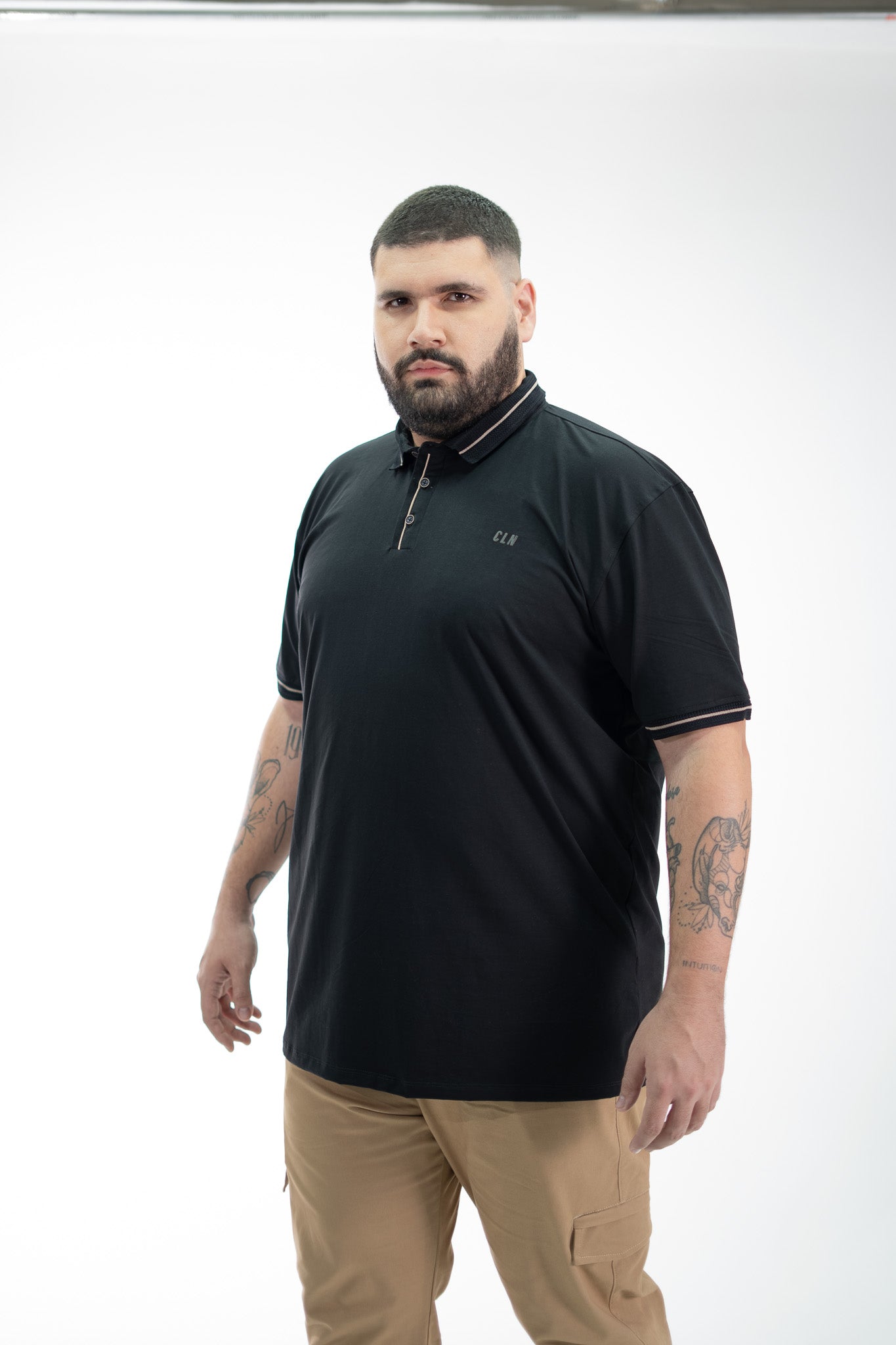 POLO NATURAL NEGRA