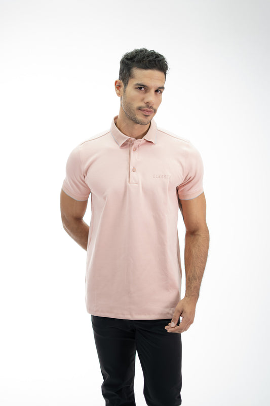 POLO CLASICA ESTRUCTURA ROSA