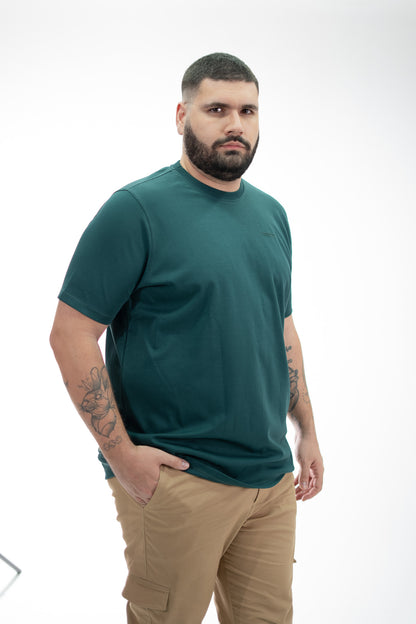 CAMISETA PREMIUM VERDE BOTELLA